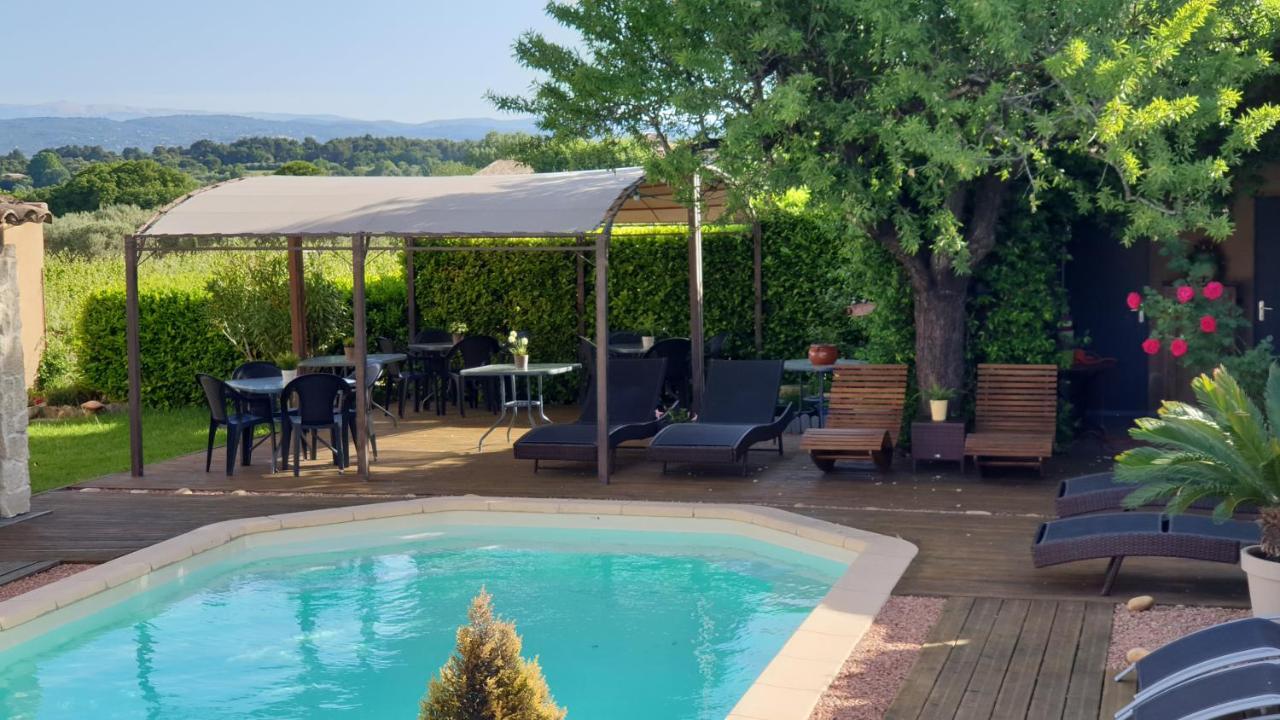 Le Jardin D'Ivana Chambres D'Hotes B&B Avec Piscine Chauffee Oppède Buitenkant foto
