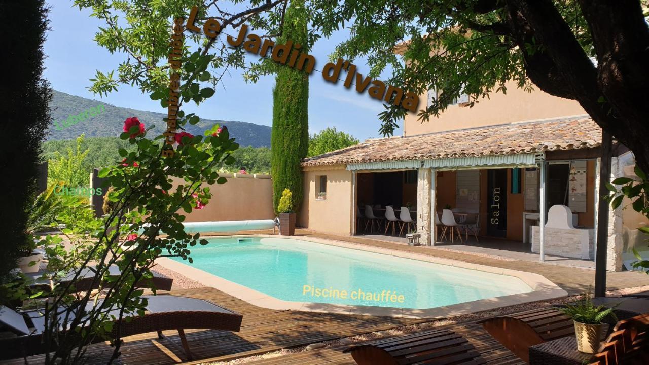 Le Jardin D'Ivana Chambres D'Hotes B&B Avec Piscine Chauffee Oppède Buitenkant foto